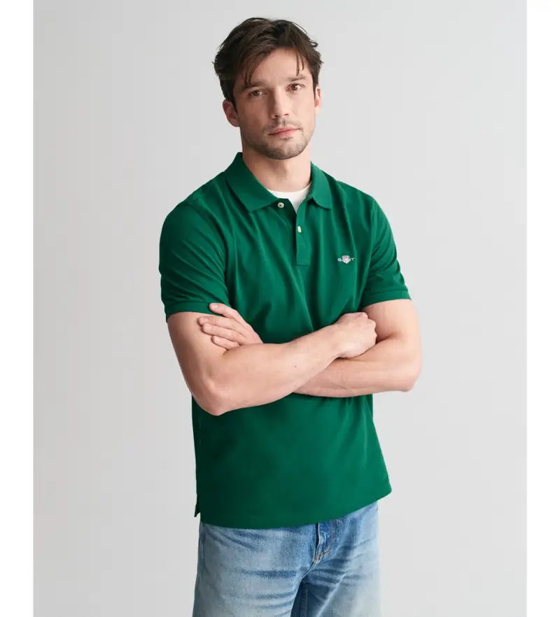 Gant Polo Uomo Verde 2943543