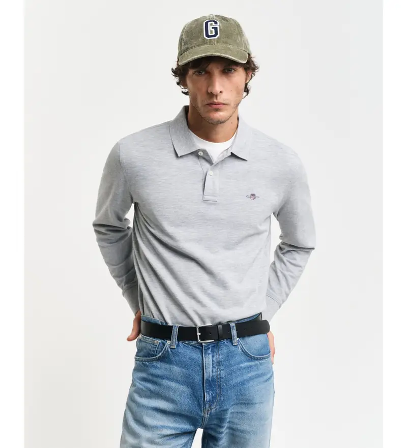Gant Polo Uomo Grigio 4047043