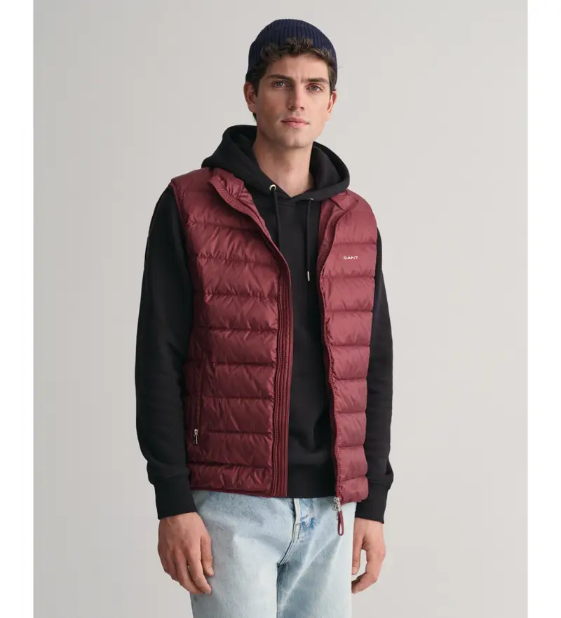 Gant Gilet Uomo Marrone 4049942