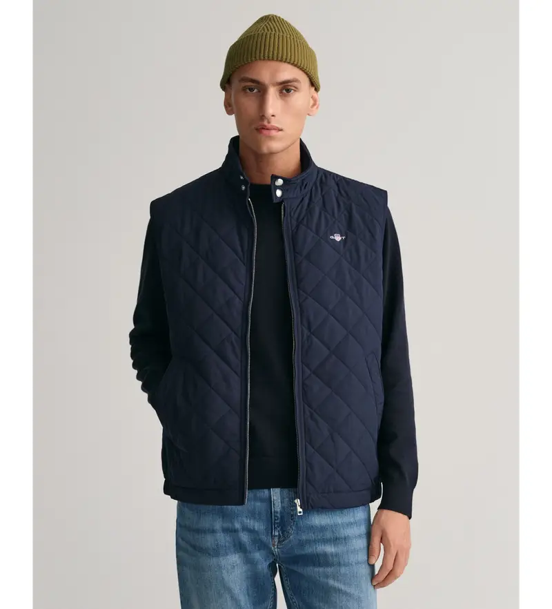 Gant Gilet Uomo Blu 4039075
