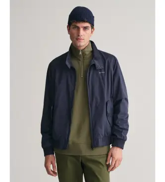per uomo 7006381 Giacca Harrington leggera blu navy (XL), Casual, Poliestere, Manica lunga
