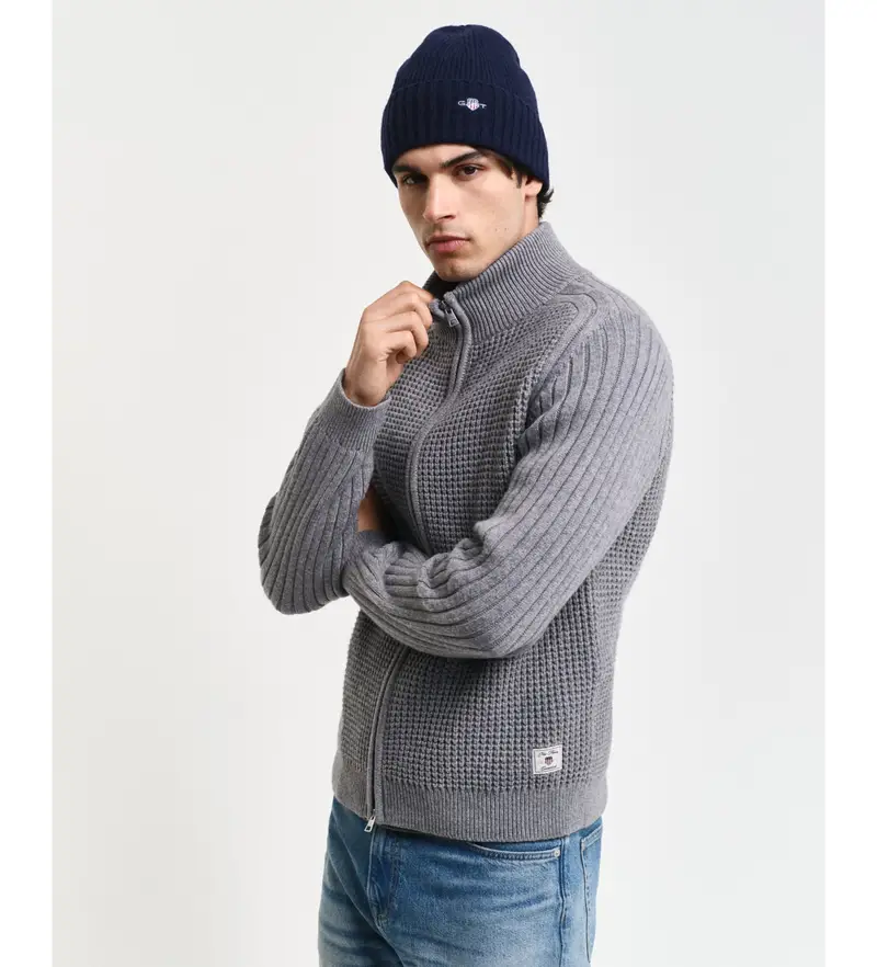 Gant Cardigan Uomo Grigio 4047037