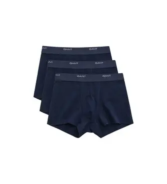 per uomo 900003333 Set di 3 boxer blu scuro (S), Homewear, Cotone, Navy