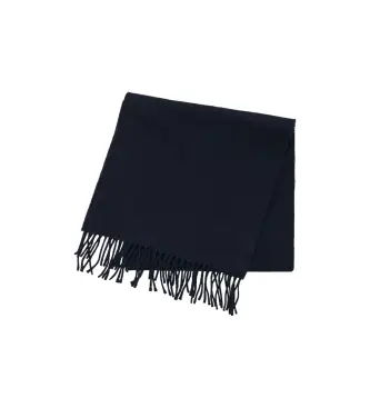 per uomo 9920203 Sciarpa in lana blu scuro (OSFA), Casual, Navy