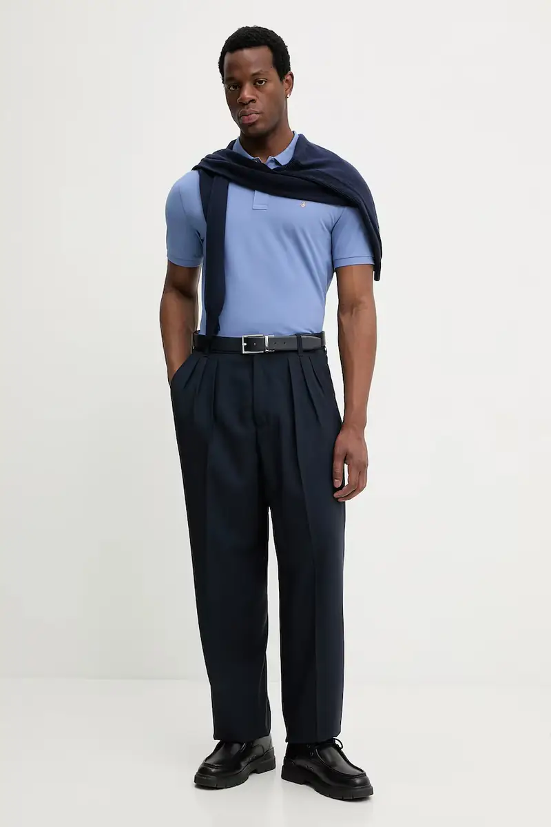 Gant Polo Blu 4148152 miniatura 2