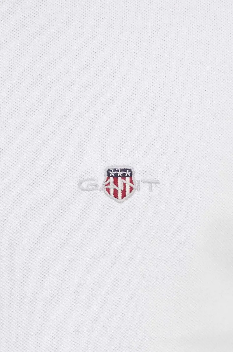 polo in cotone colore bianco miniatura 5