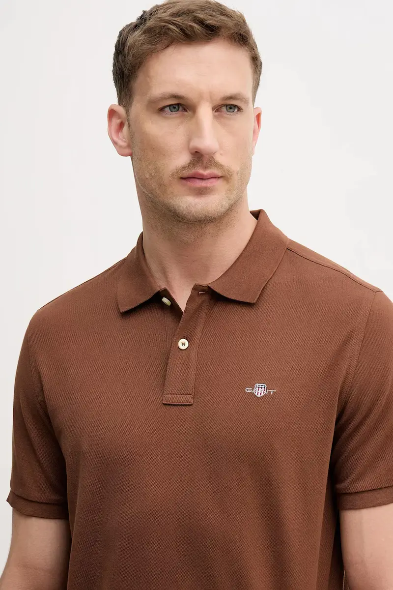 Gant Polo Marrone 4148841 miniatura 4