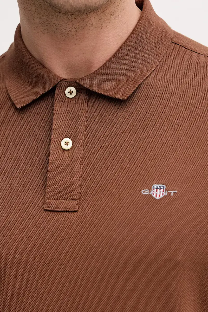 Gant Polo Marrone 4148841 miniatura 5