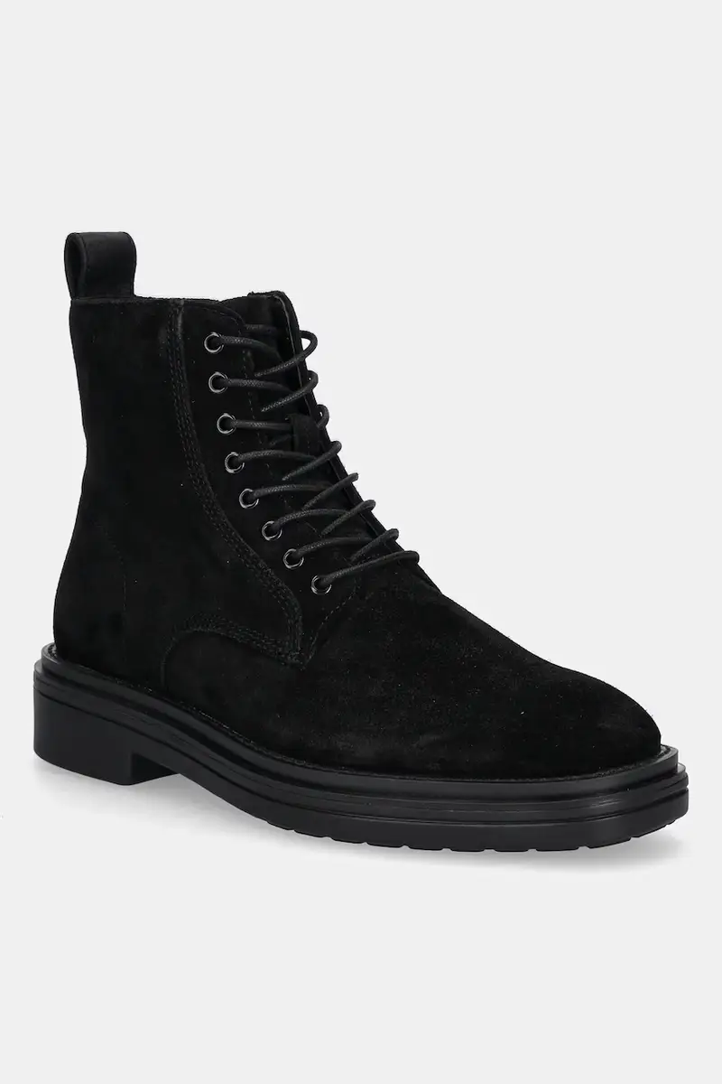 scarpe in camoscio Boggar uomo colore nero 31643135