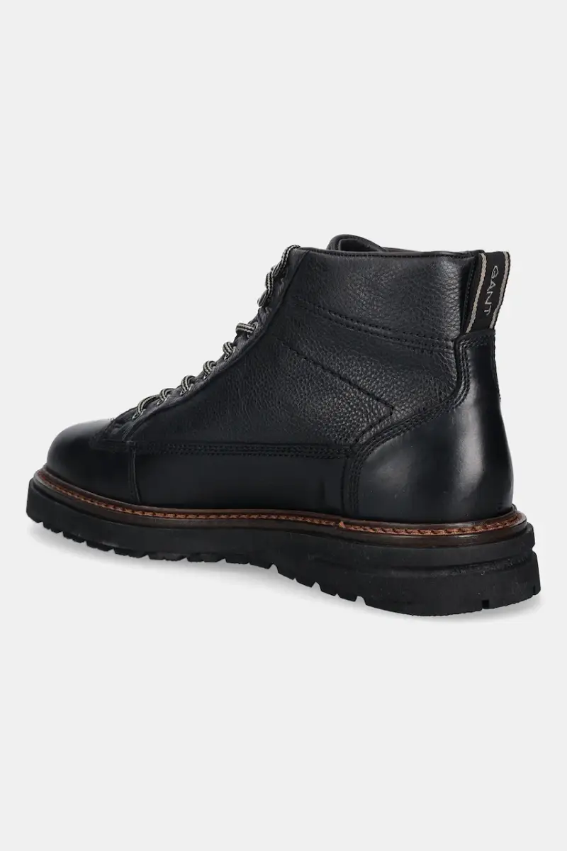 scarpe in pelle Hillprep uomo colore nero 31641070 miniatura 3