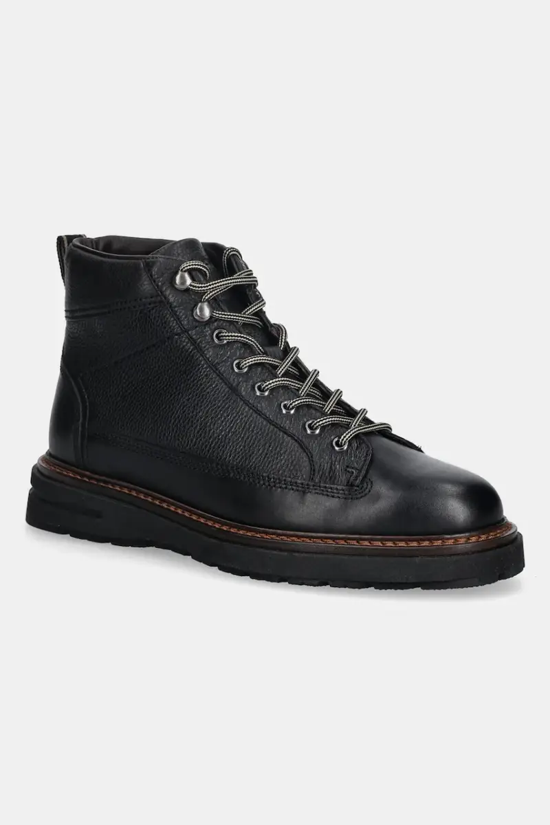 scarpe in pelle Hillprep uomo colore nero 31641070