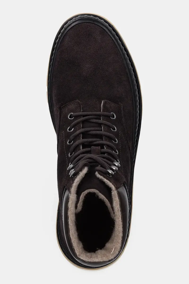 scarponi da trekking in camoscio Nebrada uomo colore marrone 31643110 miniatura 5