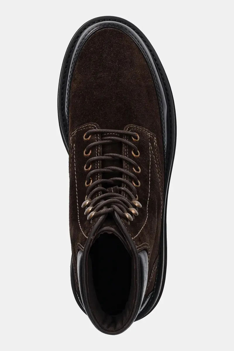 scarponi da trekking in pelle Clafton uomo colore marrone 31643132 miniatura 4