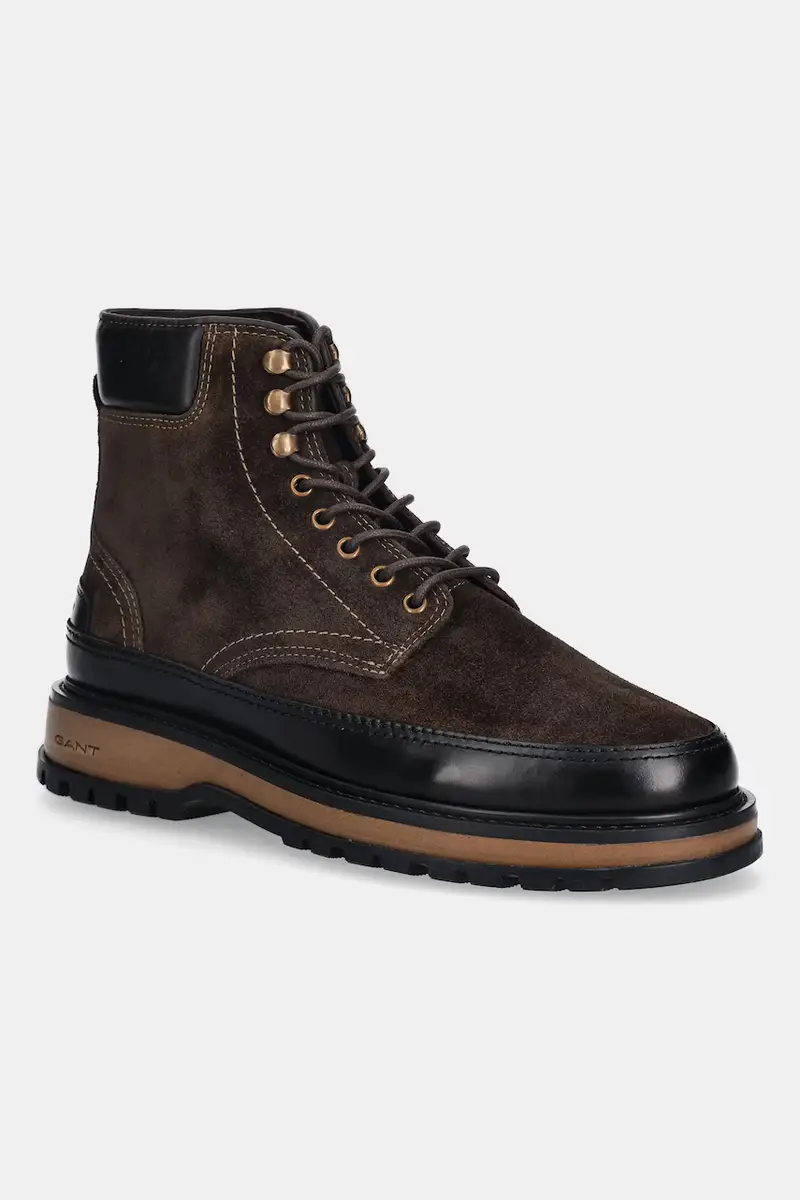 scarponi da trekking in pelle Clafton uomo colore marrone 31643132