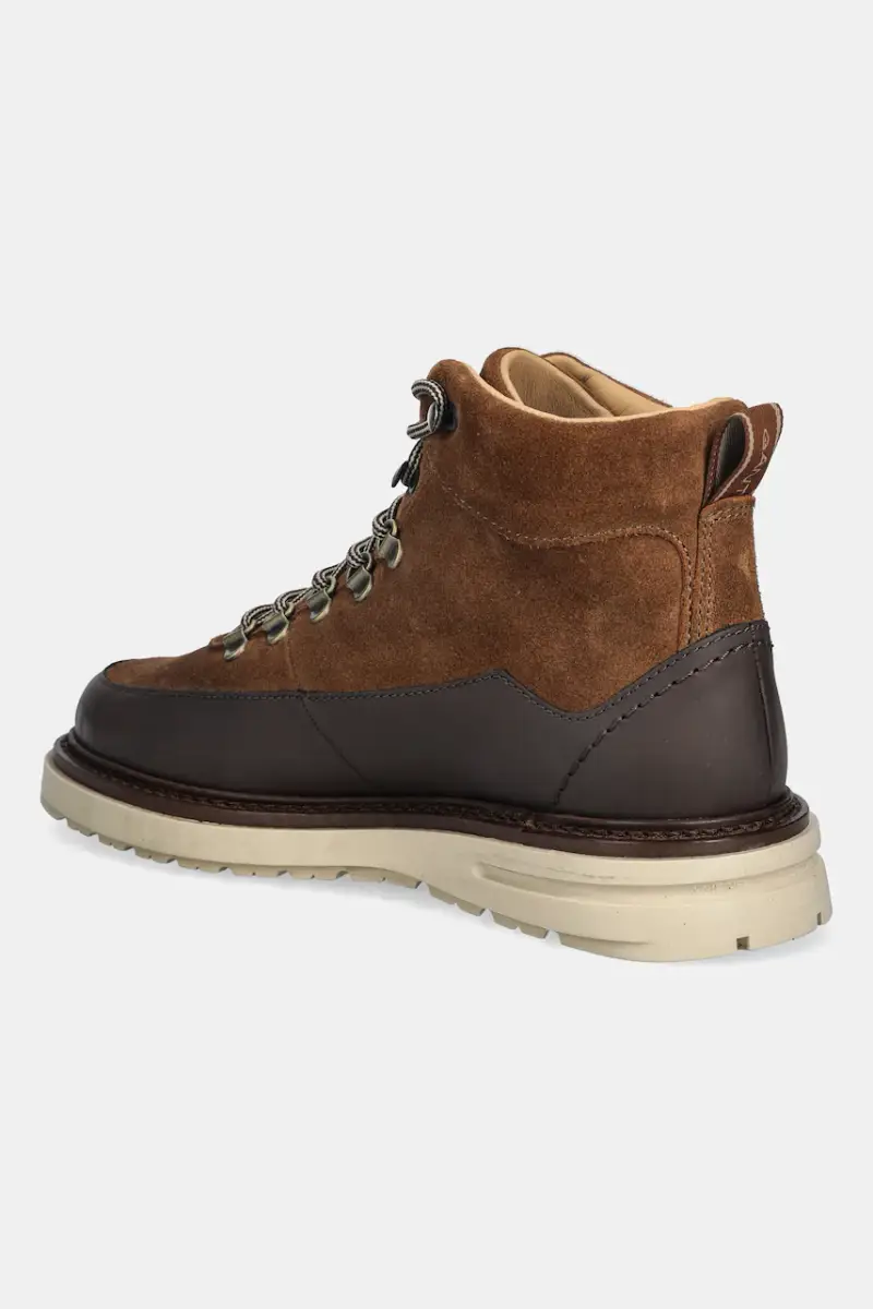 scarponi da trekking in pelle Hillprep uomo colore marrone 31643121 miniatura 3