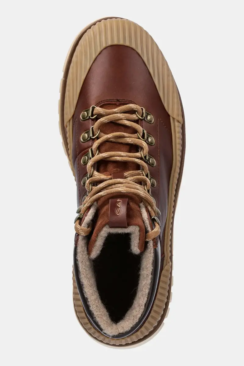 scarponi da trekking in pelle Nebrada uomo colore marrone 31641108 miniatura 4