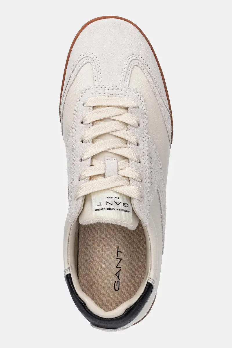 sneakers in camoscio Baylle uomo colore beige 31631003 miniatura 4