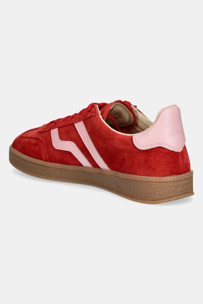 sneakers in camoscio Cuzima colore rosso 31533042 G508 miniatura 3