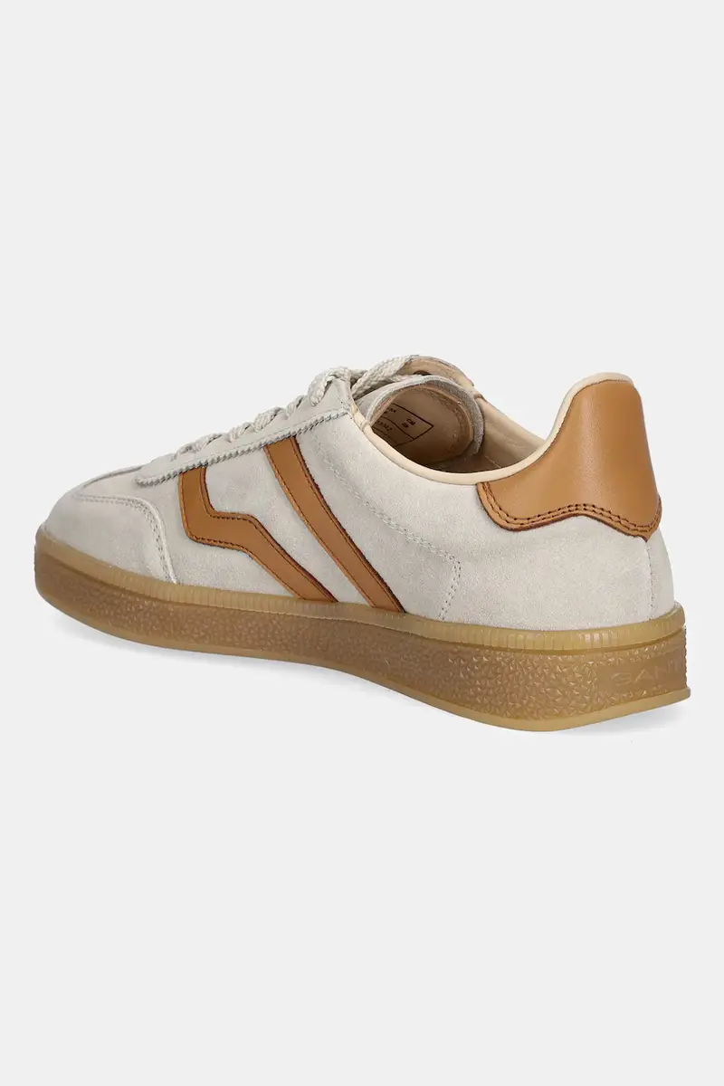 sneakers in camoscio Cuzima donna colore beige 31533042 miniatura 3