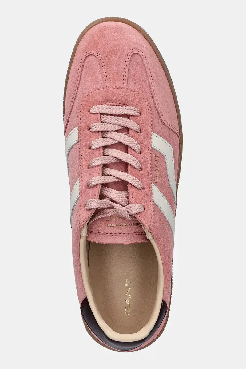 sneakers in camoscio Cuzima donna colore rosa 31533042 miniatura 4