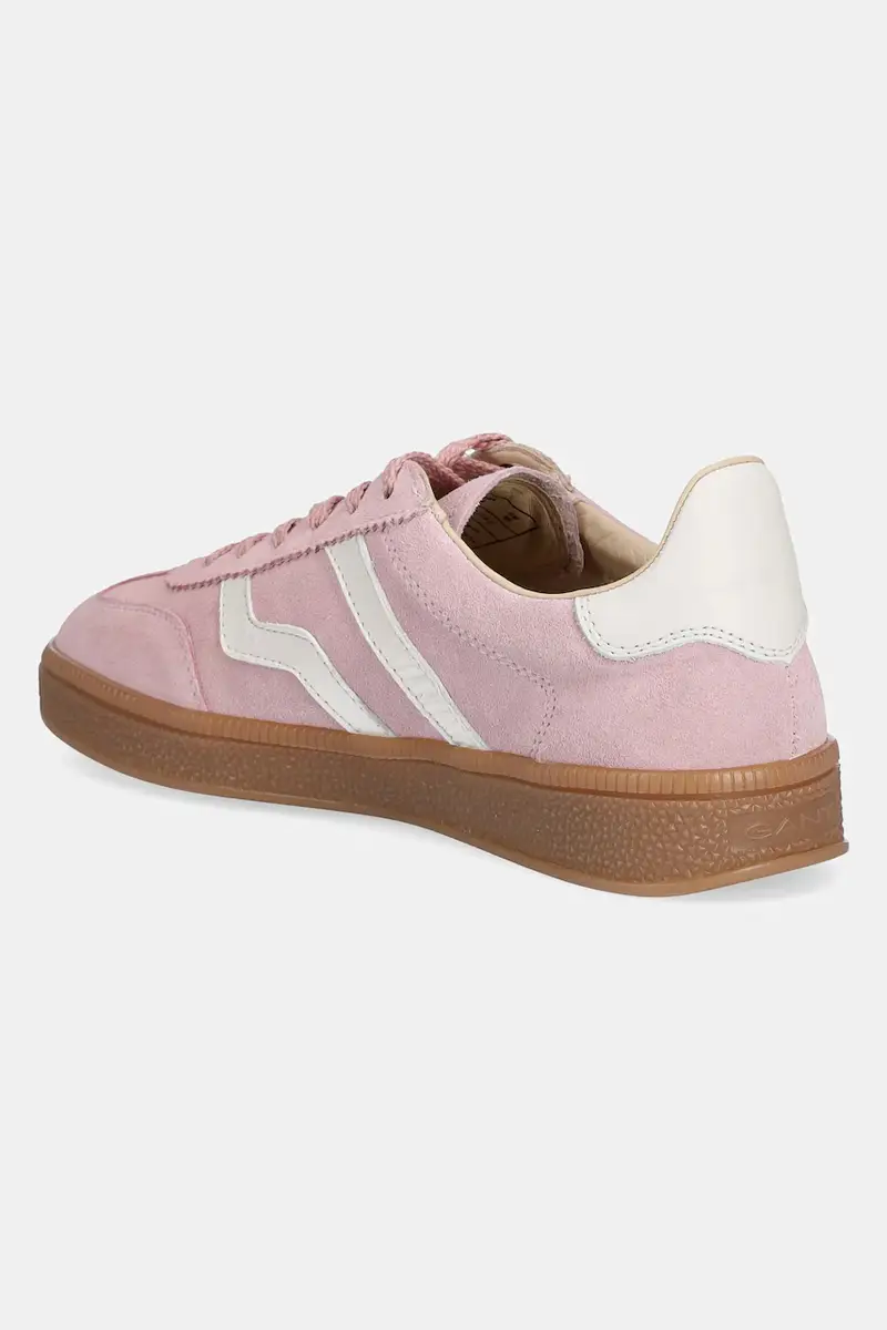 sneakers in camoscio Cuzima donna colore rosa 31533042 G54 miniatura 3