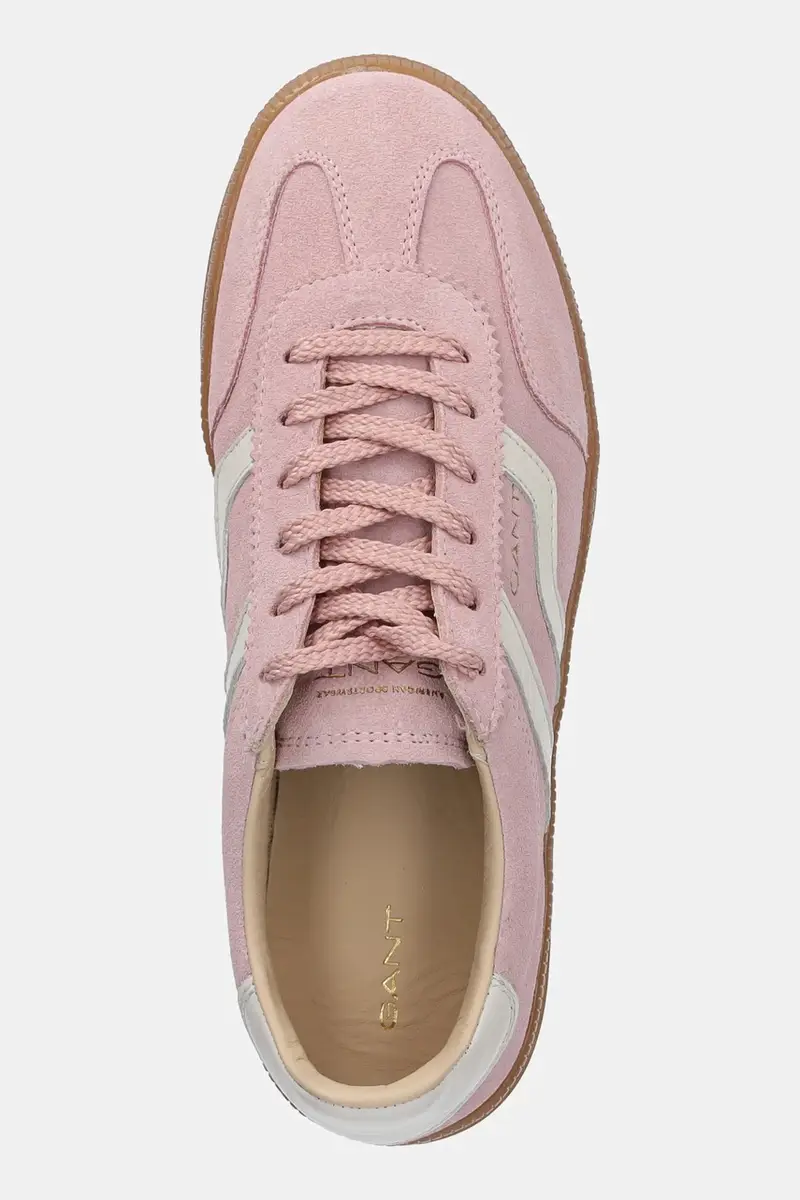 sneakers in camoscio Cuzima donna colore rosa 31533042 G54 miniatura 4