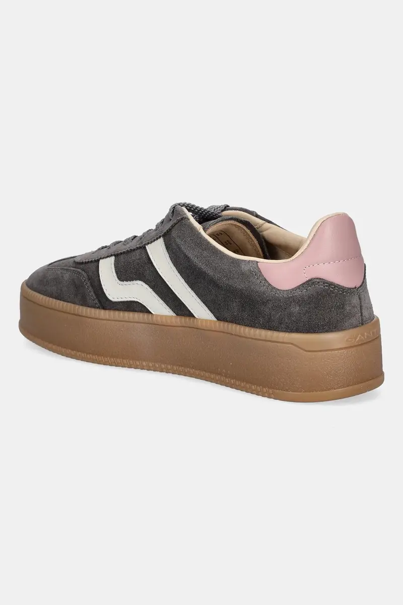 sneakers in camoscio Cuzmani donna colore grigio 31533048 miniatura 3