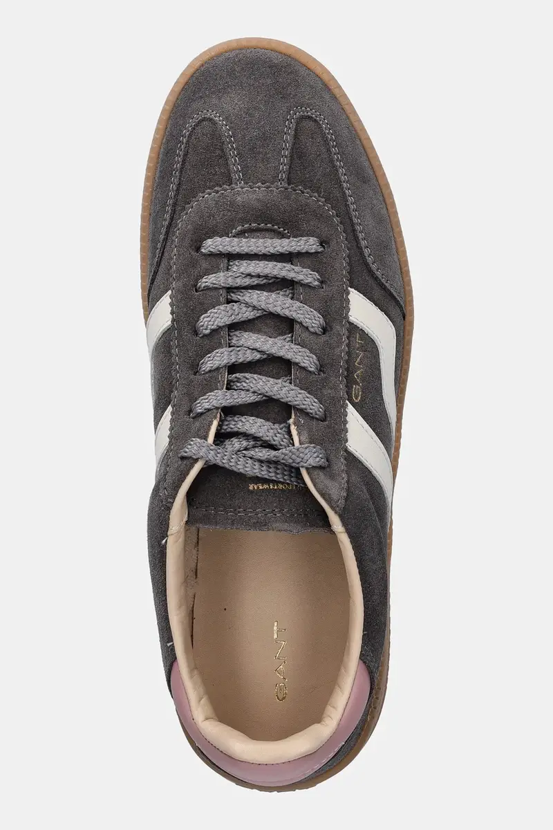 sneakers in camoscio Cuzmani donna colore grigio 31533048 miniatura 4