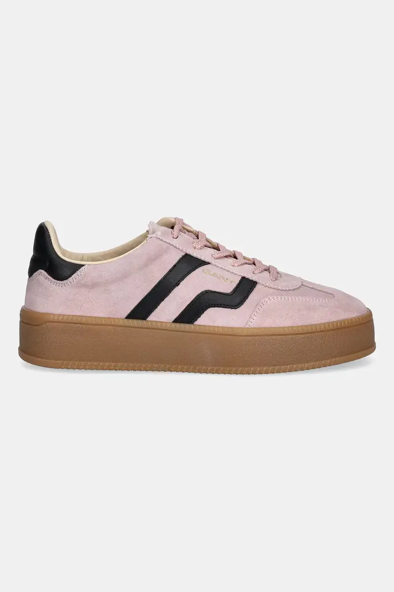 sneakers in camoscio Cuzmani donna colore rosa 31533048 miniatura 2