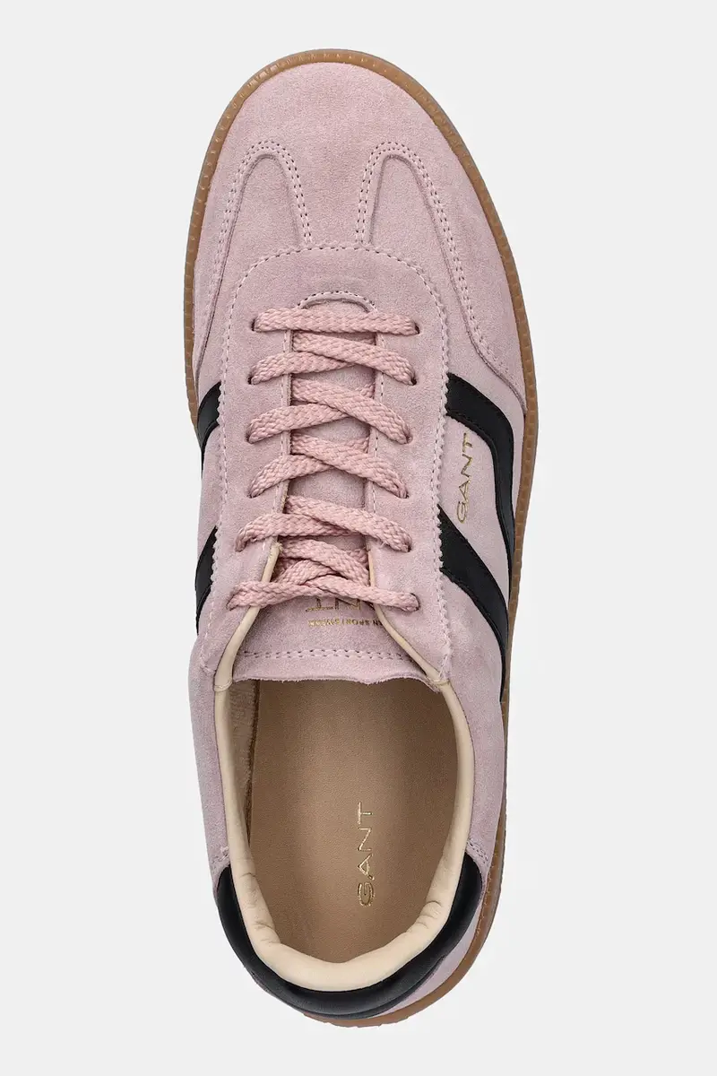 sneakers in camoscio Cuzmani donna colore rosa 31533048 miniatura 4