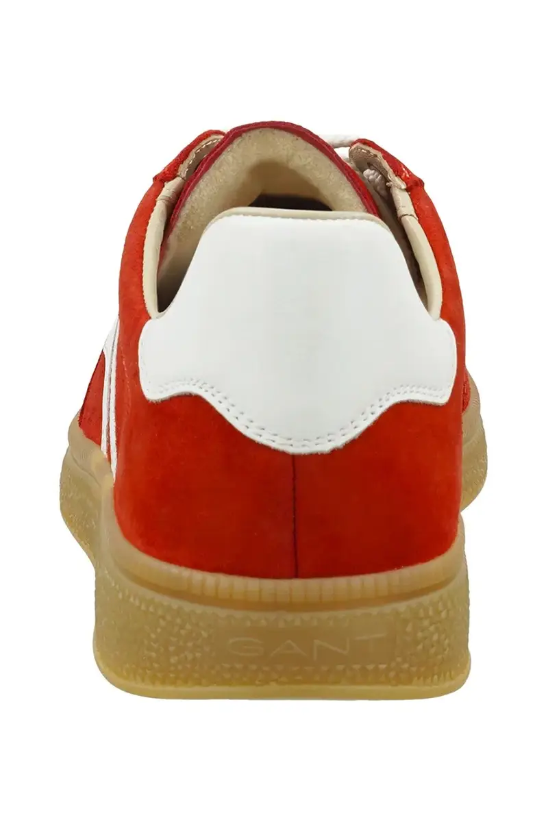 sneakers in camoscio Cuzmo colore rosso 30633859.G518 miniatura 4