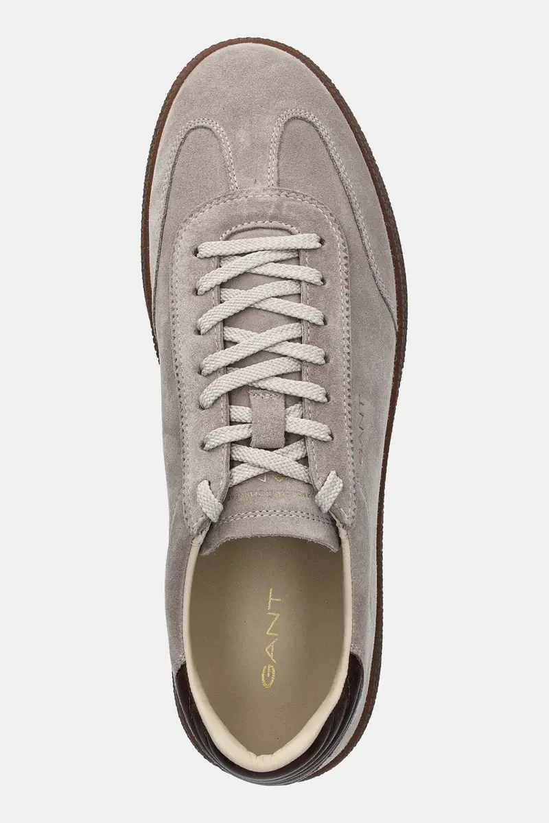 sneakers in camoscio Cuzmo uomo colore beige 31633008 miniatura 4