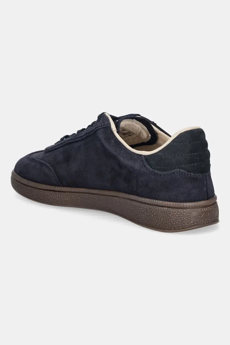 sneakers in camoscio CUZMO uomo colore beige 31633009 Blu navy miniatura 3