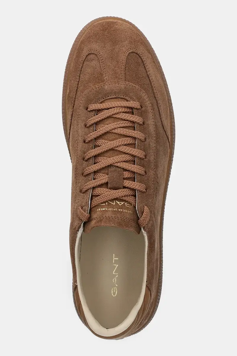 sneakers in camoscio Cuzmo uomo colore marrone 31633008 miniatura 4