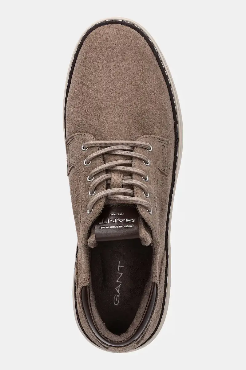 sneakers in camoscio Wenprep uomo colore beige 31633032 miniatura 4