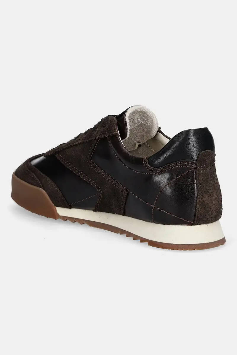 sneakers in pelle Baylle uomo colore marrone 31631004 miniatura 3