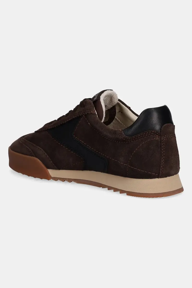 sneakers in pelle Baylle uomo colore marrone 31633002 miniatura 3
