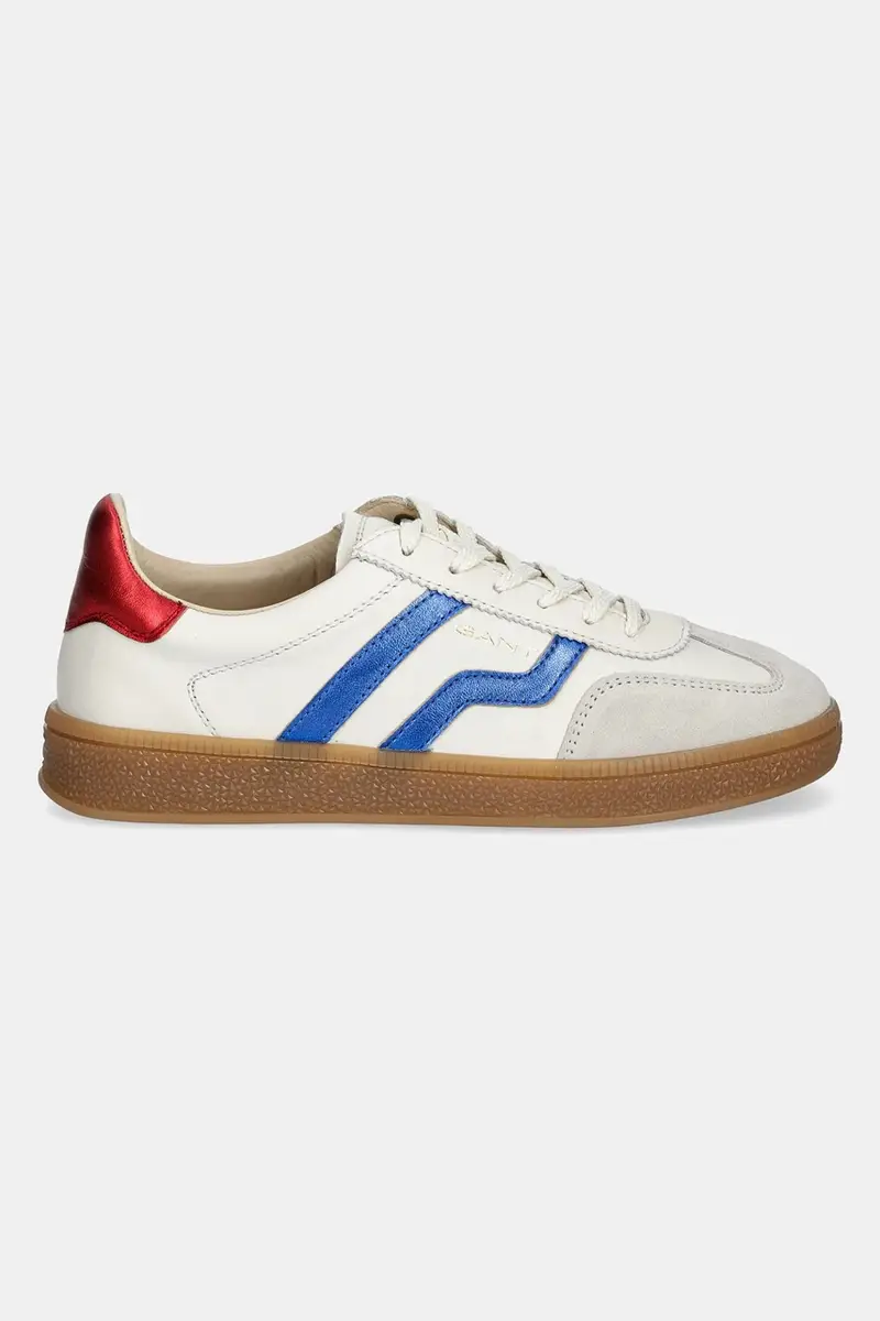 sneakers in pelle Cuzima colore beige 30531952.G319 miniatura 2