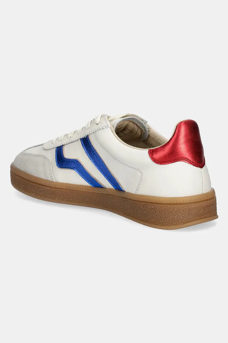 sneakers in pelle Cuzima colore beige 30531952.G319 miniatura 3