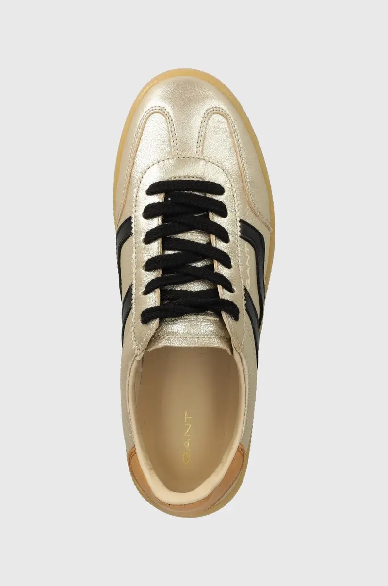 sneakers in pelle Cuzima colore oro 29531821 G916 miniatura 3