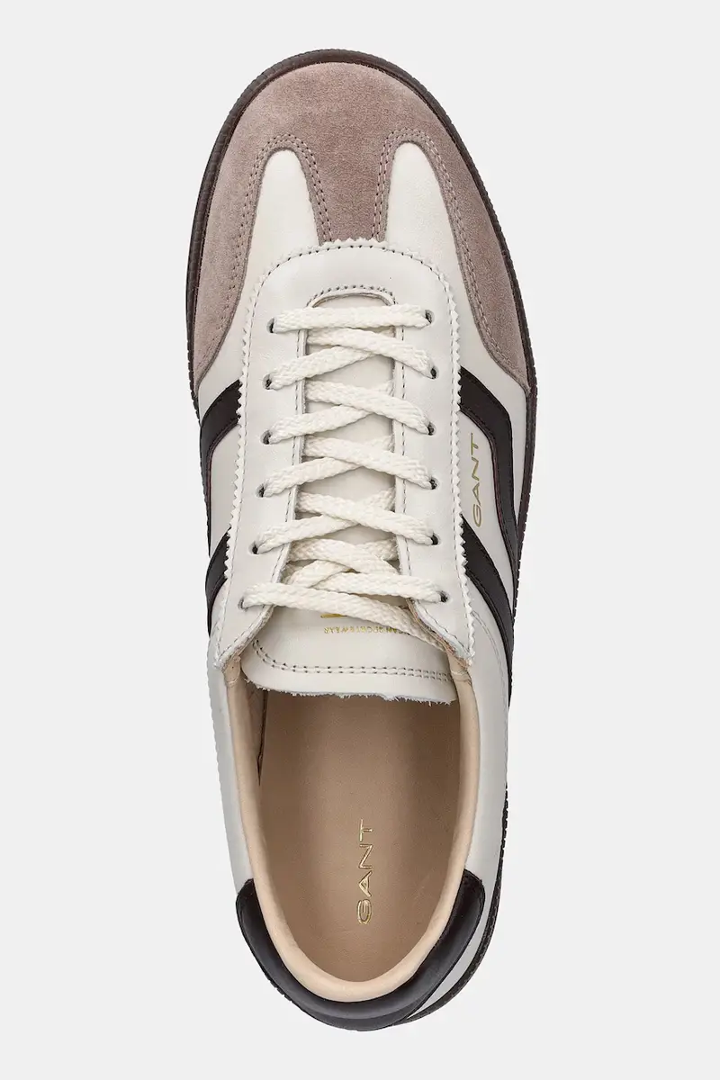 sneakers in pelle Cuzima donna colore beige 31531040 miniatura 4