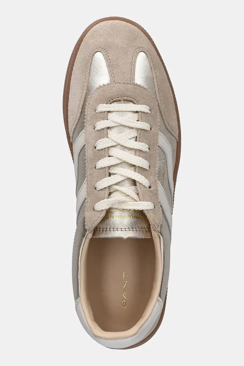 sneakers in pelle Cuzima donna colore oro 31531043 miniatura 4