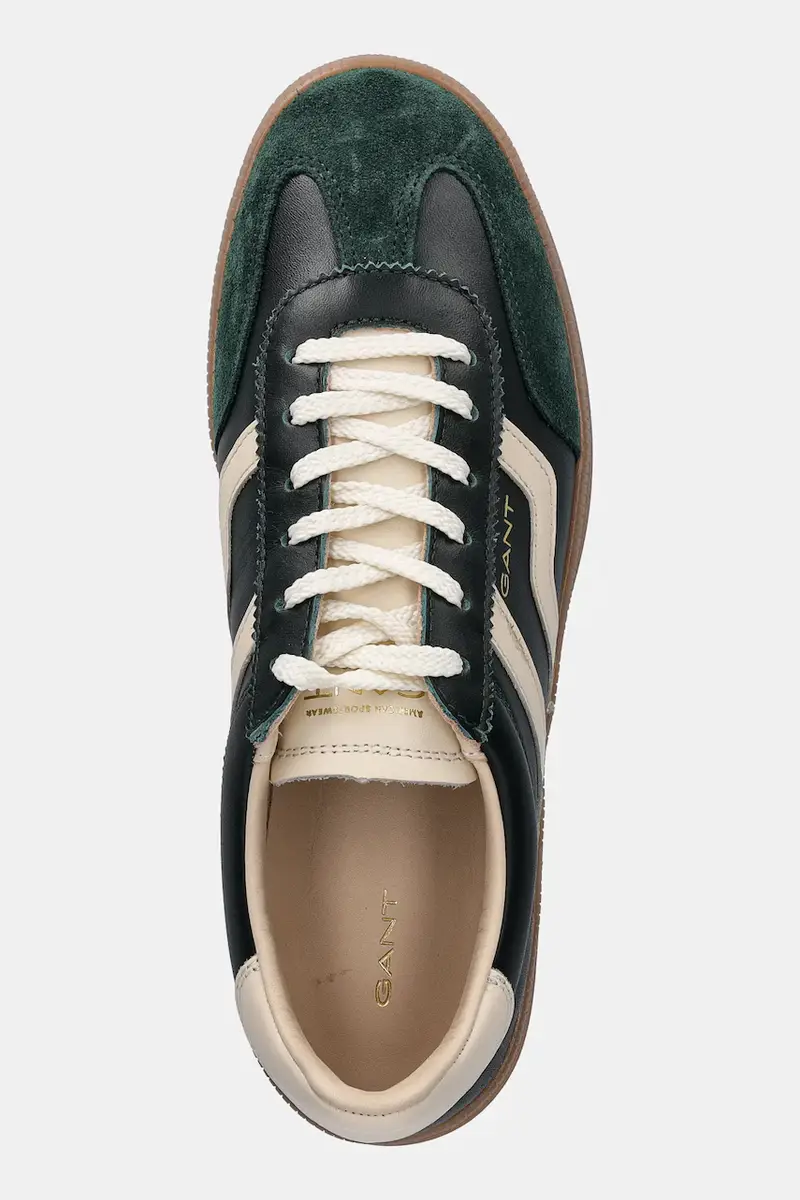 sneakers in pelle Cuzima donna colore verde 31531040 miniatura 4