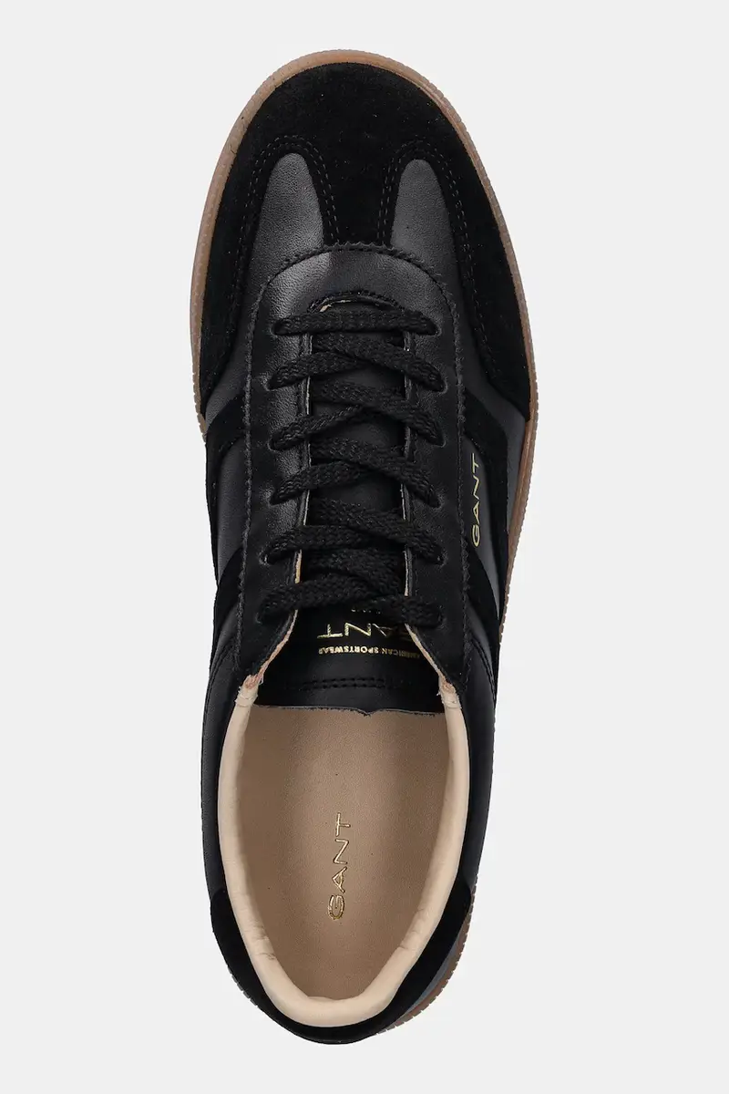 sneakers in pelle Cuzima Nero miniatura 4