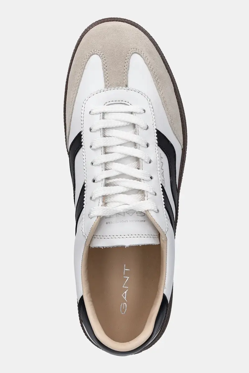 sneakers in pelle Cuzmo uomo colore bianco 31631012 miniatura 4