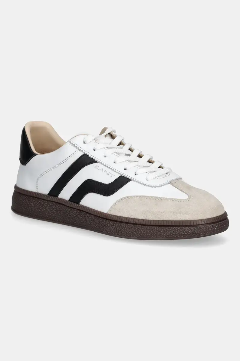 sneakers in pelle Cuzmo uomo colore bianco 31631012