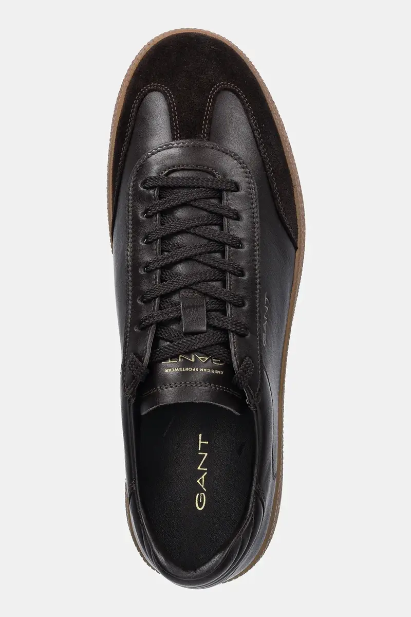 sneakers in pelle Cuzmo uomo colore marrone 31631009 miniatura 4