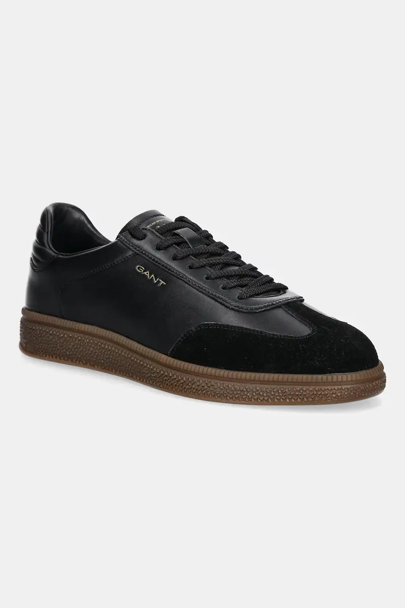 sneakers in pelle Cuzmo uomo colore nero 31631009