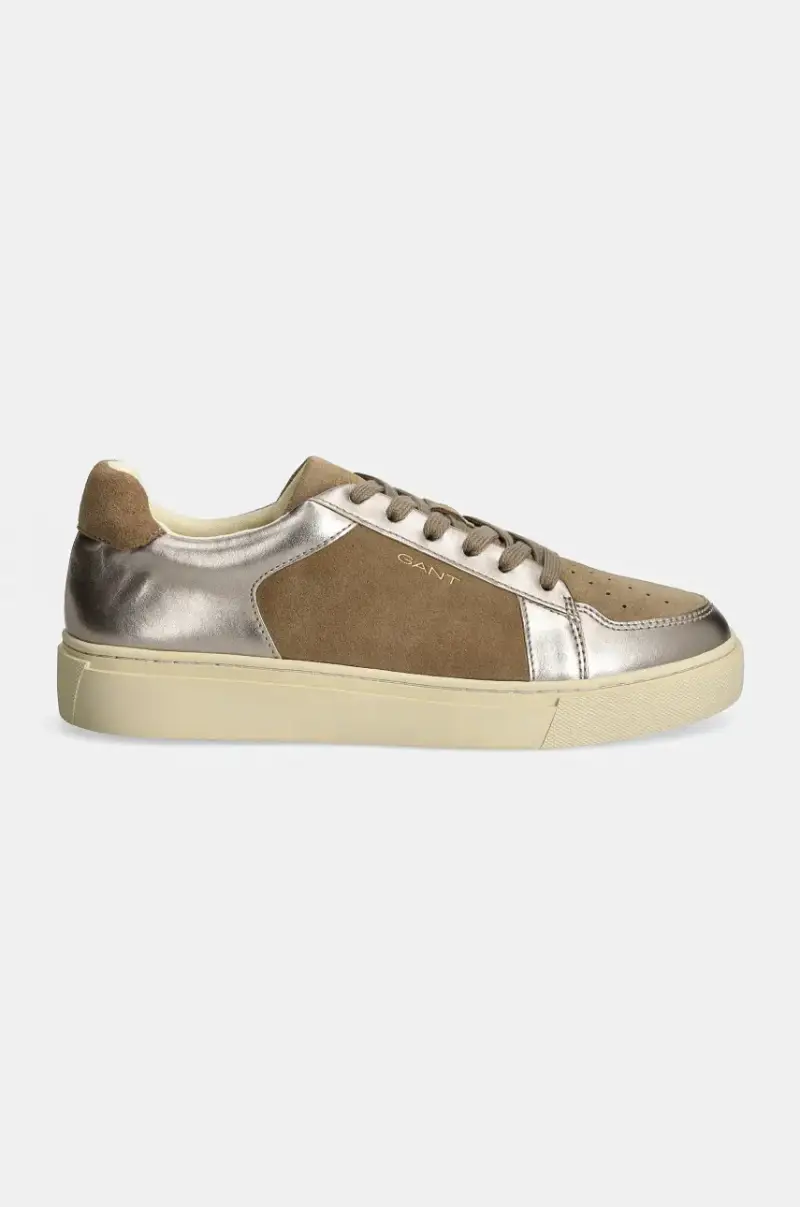sneakers in pelle Julice Beige miniatura 2