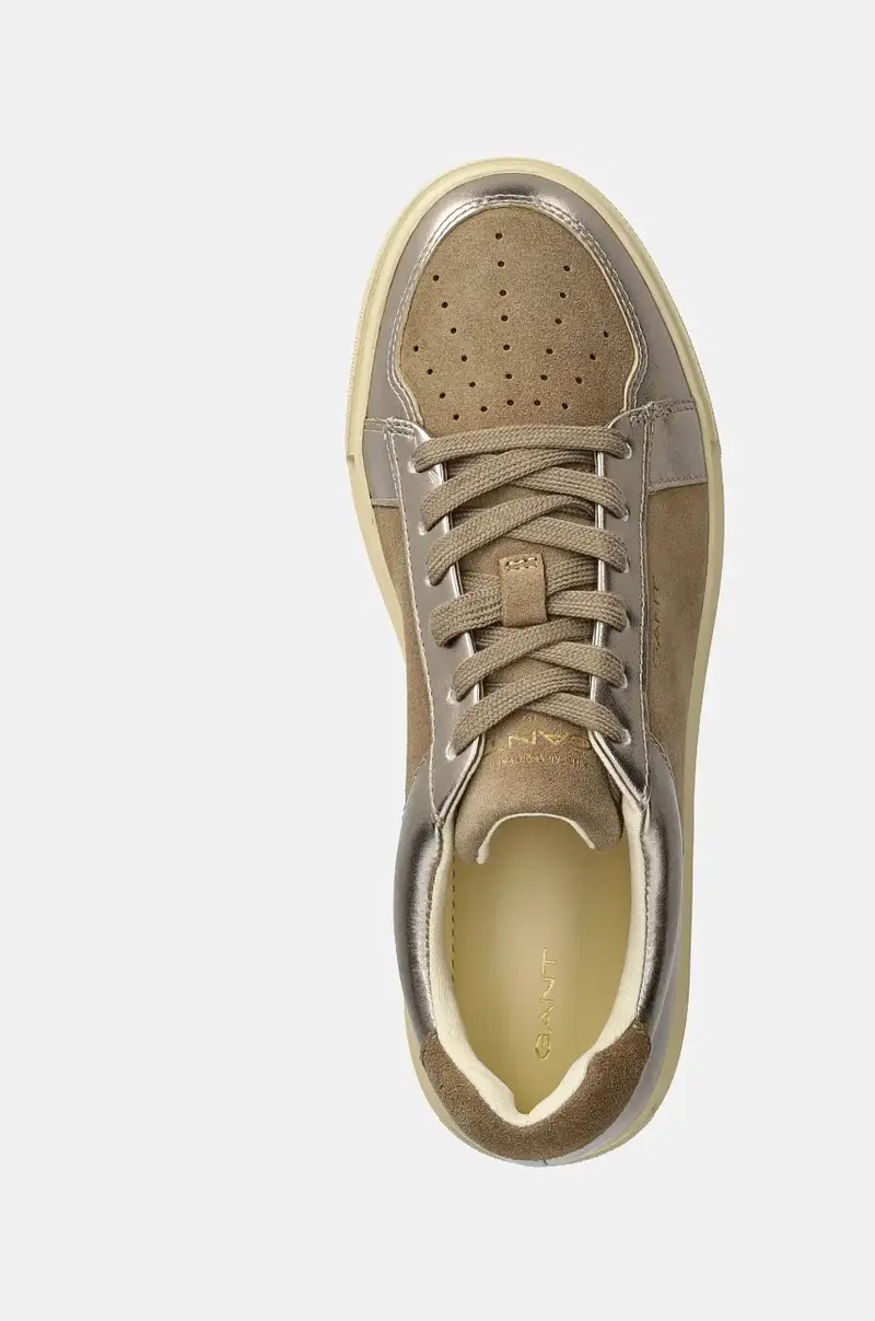 sneakers in pelle Julice Beige miniatura 4